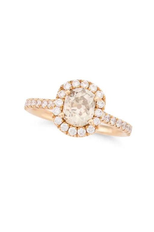 18k Gold Diamond Ring