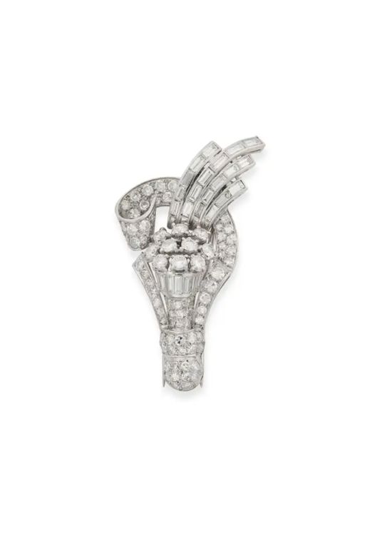 Diamond Brooch