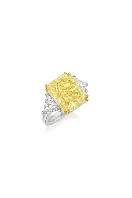18k Gold and Platinum Diamond Ring