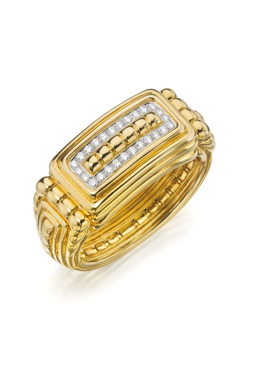 18k Gold Diamond Bracelet