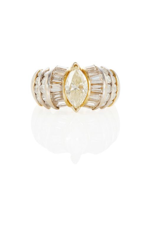 14k Gold Diamond Ring