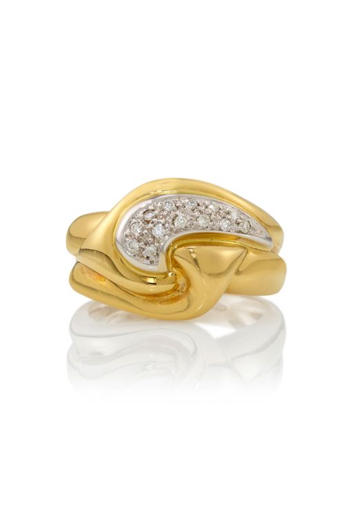 18k Gold Diamond Ring