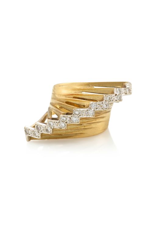 14k Gold Diamond Ring