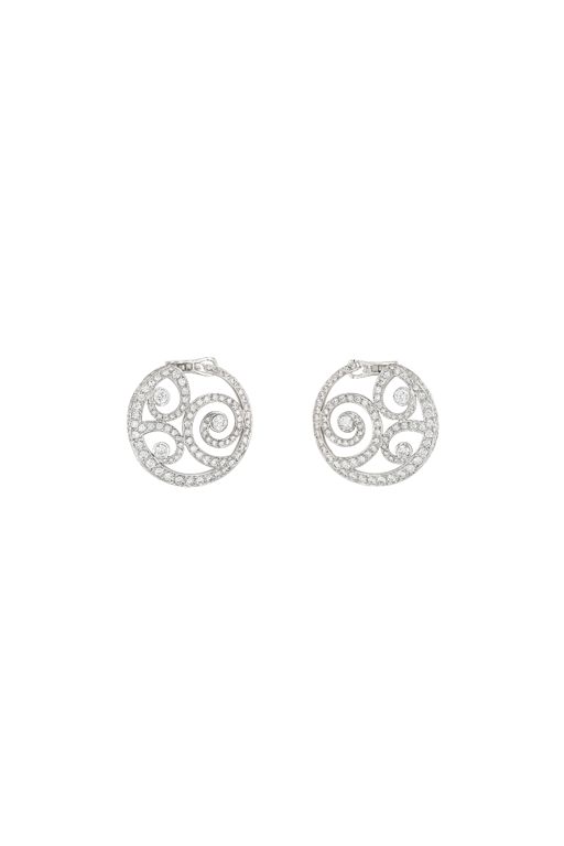 White Gold Diamond Earrings
