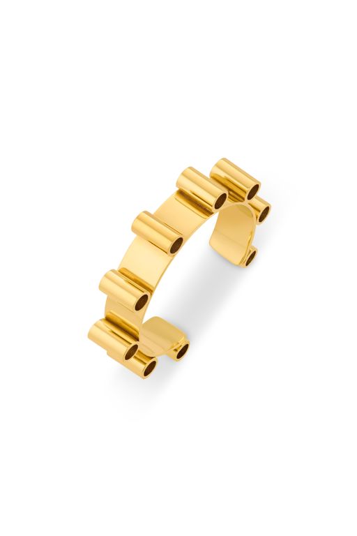 Yellow Gold Cuff Bracelet