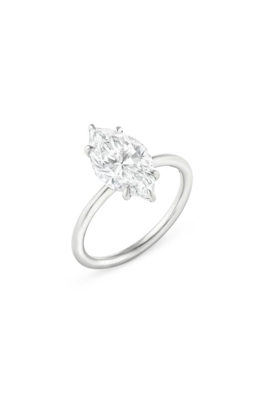 Platinum Diamond Solitaire Ring