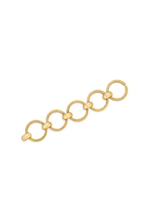 18k Yellow Gold Link Bracelet