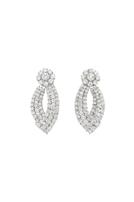 Platinum Diamond Earrings