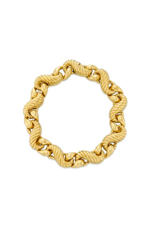 18k Yellow Gold Link Necklace