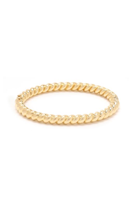 18k Gold Bangle Bracelet