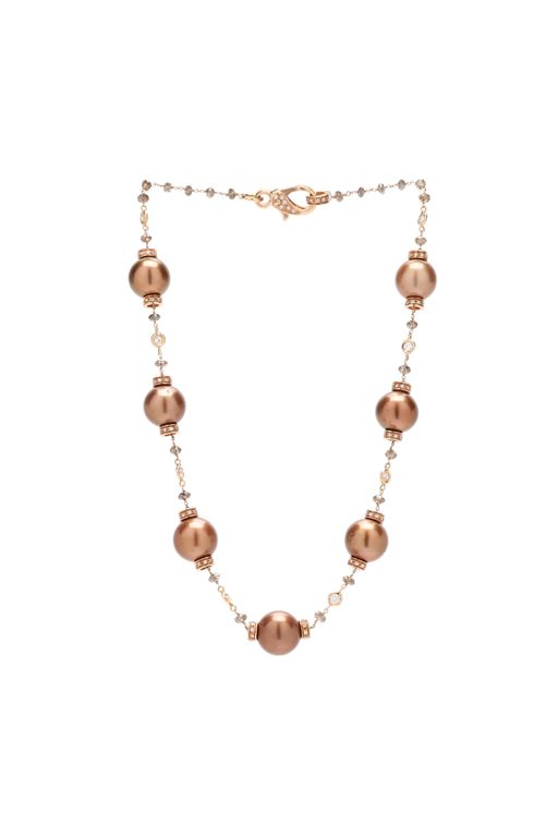 18k Gold Multi-Gem Necklace