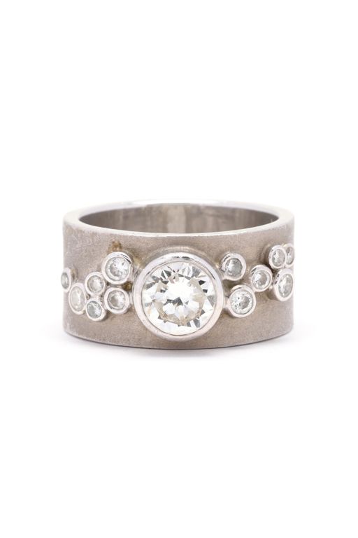 14k Gold Diamond Ring