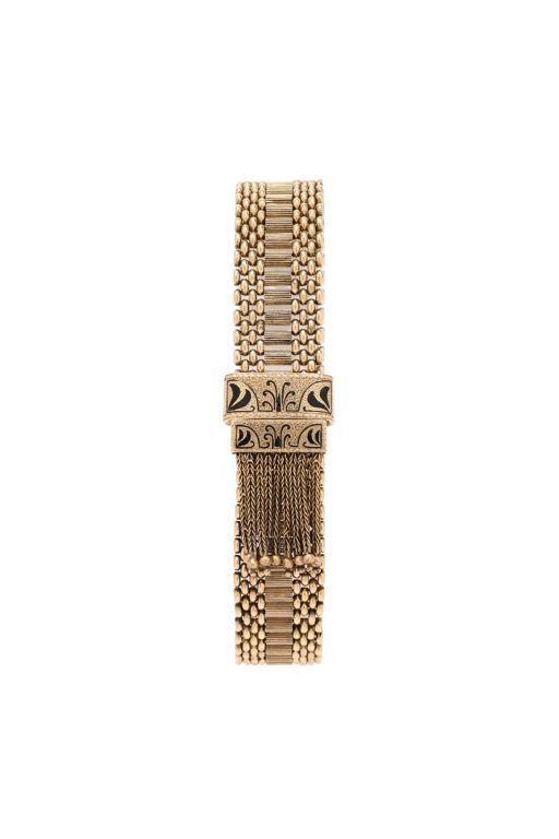Gold Enamel Bracelet