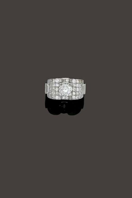 Platinum Diamond Ring