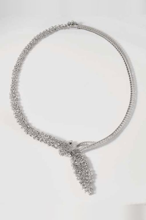 Platinum Diamond Necklace