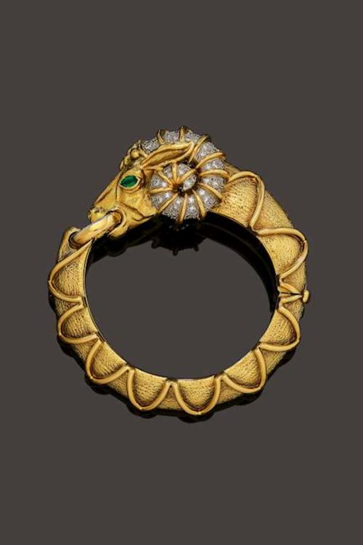 18k Gold and Palladium Multi-Gem Bracelet