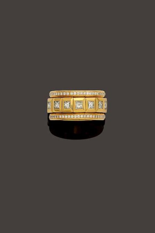 18k Gold Diamond Ring