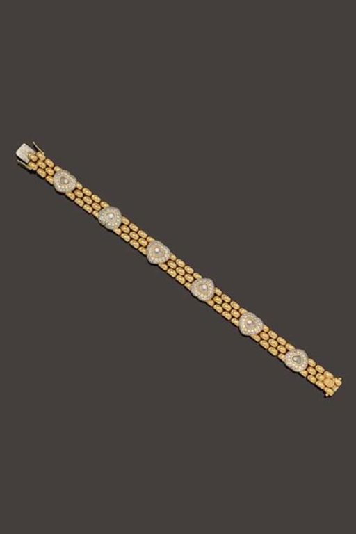 18k Gold Diamond Bracelet