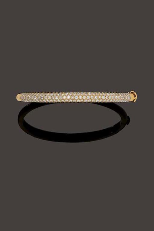 18k Gold Diamond Bracelet