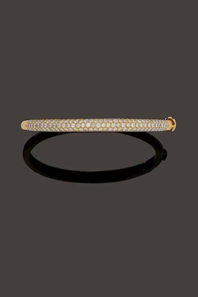 18k Gold Diamond Bracelet