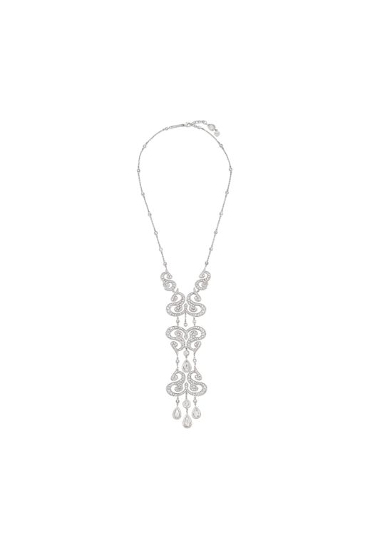 18k White Gold Diamond Necklace