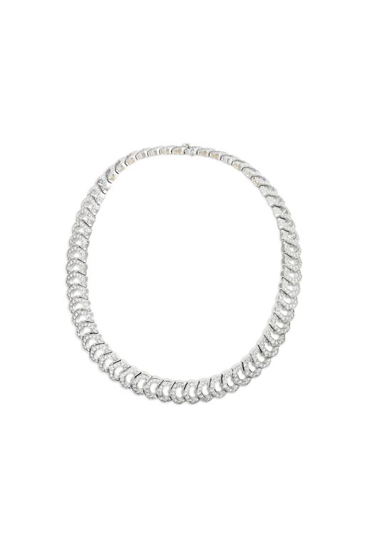 18k White Gold Diamond Necklace
