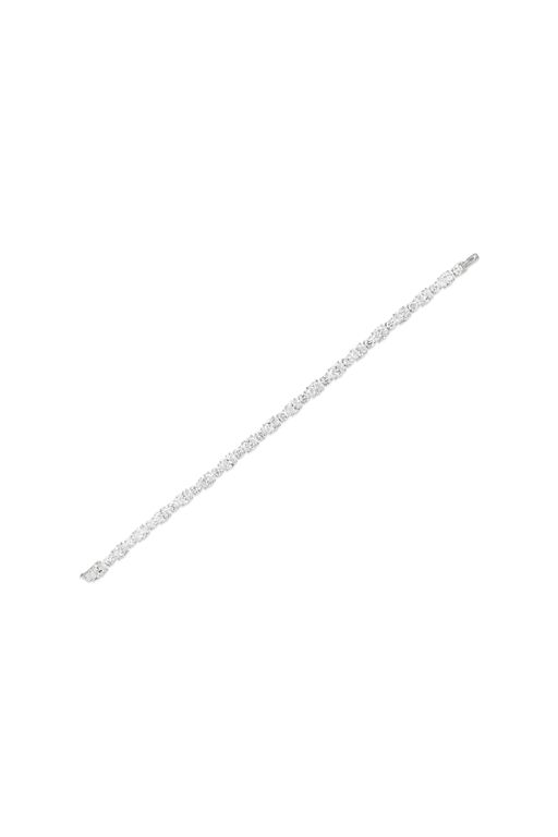 Platinum Diamond Line Bracelet