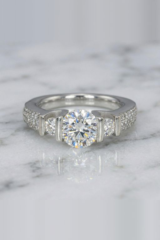 14k Gold Diamond Ring