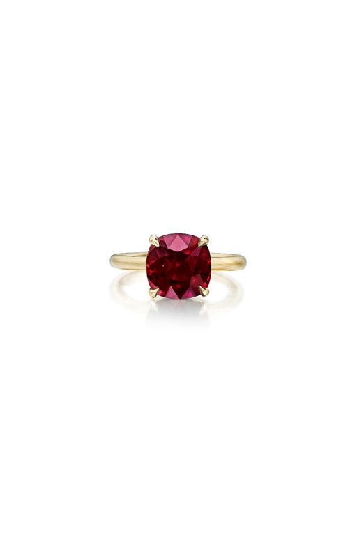 14k Yellow Gold Spinel Ring