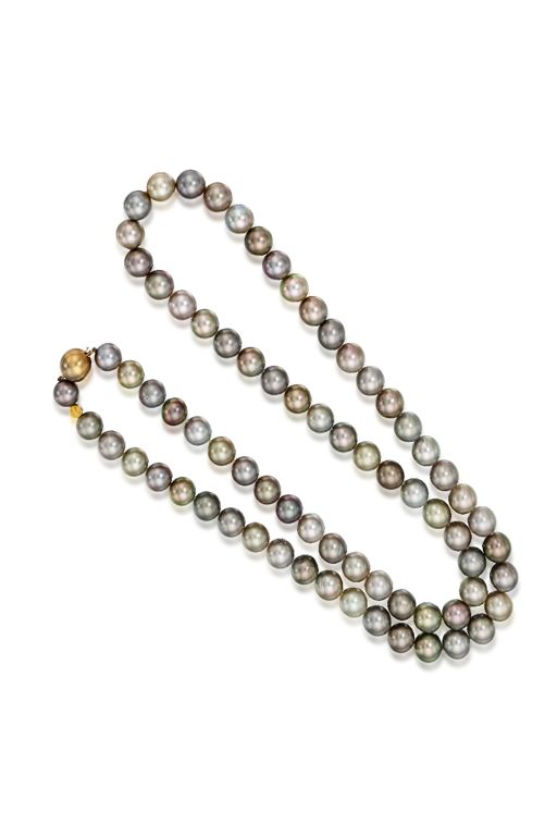 18k Gold Pearl Necklace