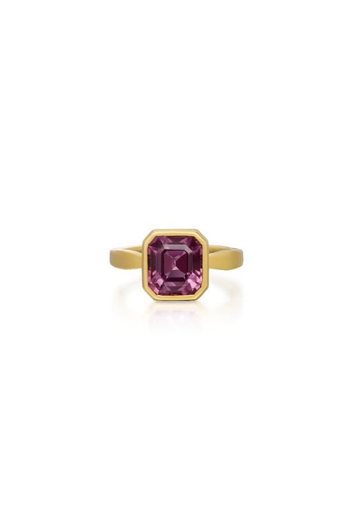 18k Gold Spinel Ring