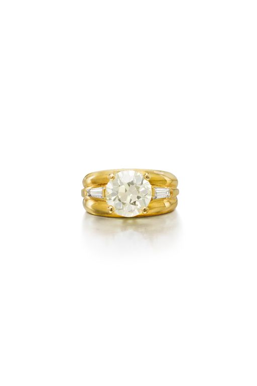 18k Gold Diamond Ring
