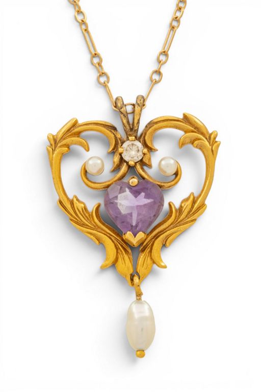 14k Gold Multi-Gem Necklace