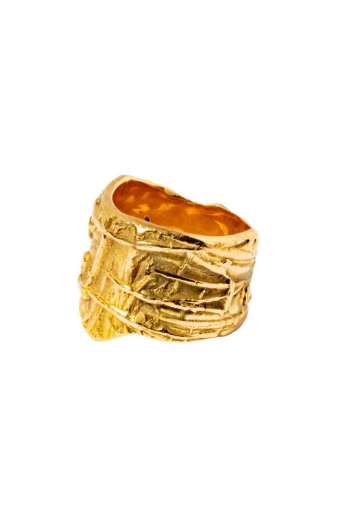 14k Yellow Gold Band Ring