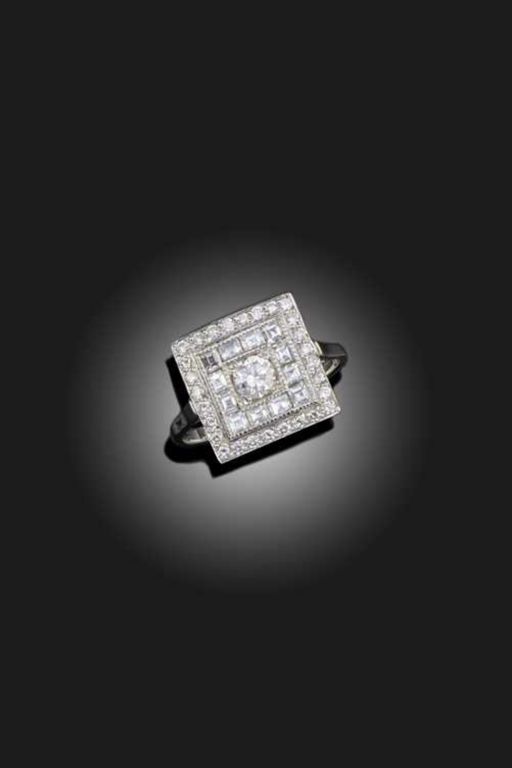 Platinum Diamond Ring