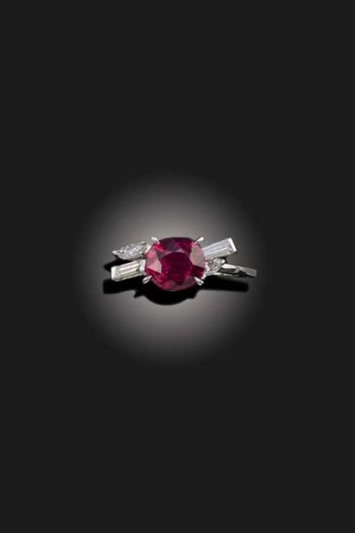 Gold Tourmaline and Diamond Ring