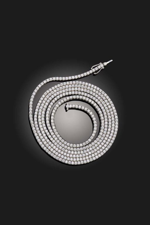 18k Gold Diamond Necklace