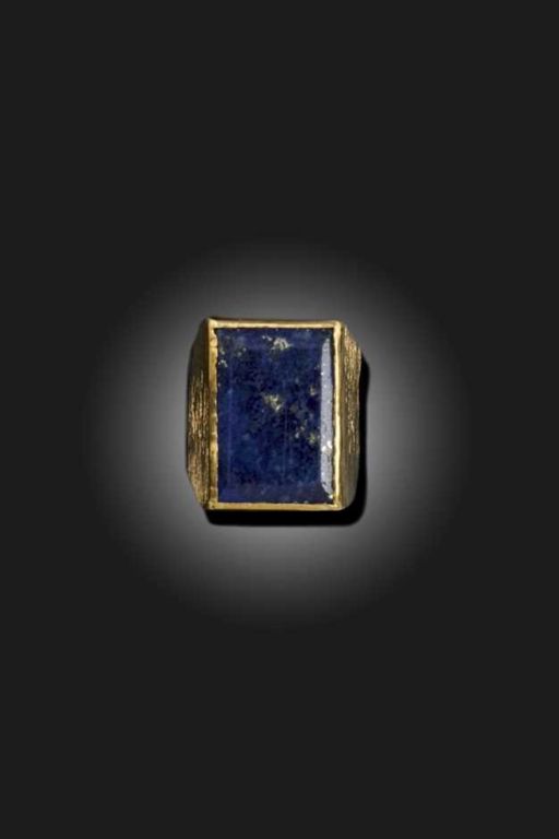Gold Lapis Lazuli Ring