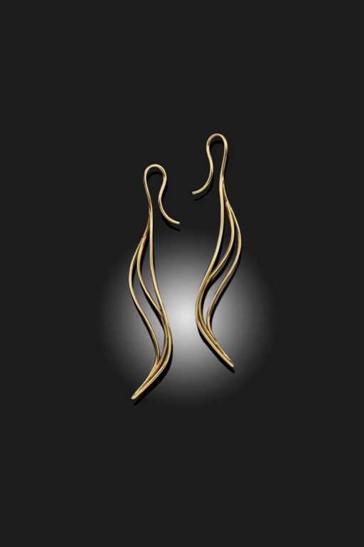 Pair of 18k Gold Earrings