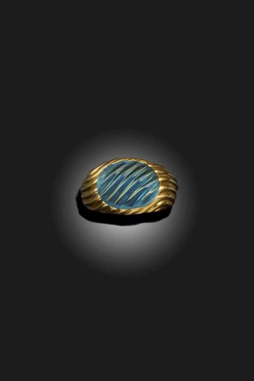 Gold Topaz Ring