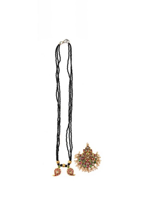 Gold Multi-Gem Jewelry Set
