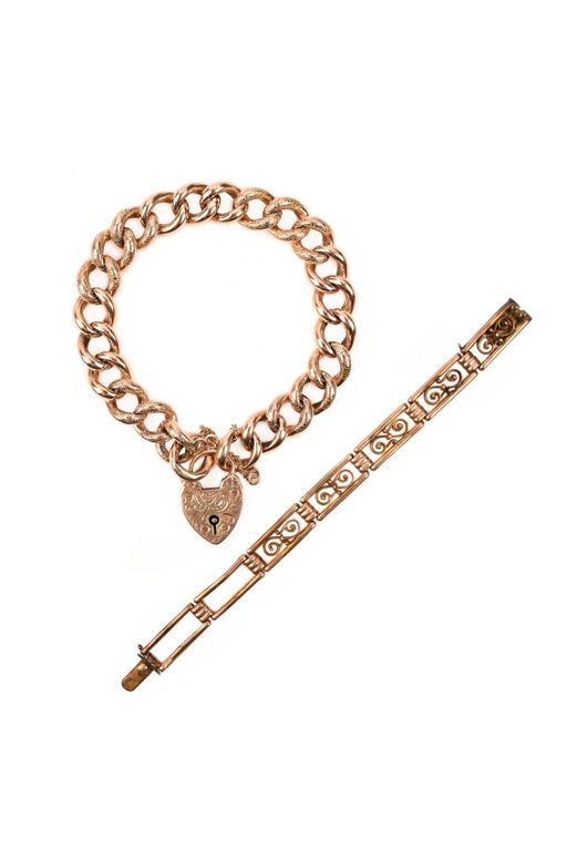 Two Gold Bracelets