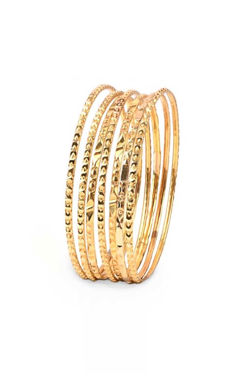 Seven Gold Bracelets