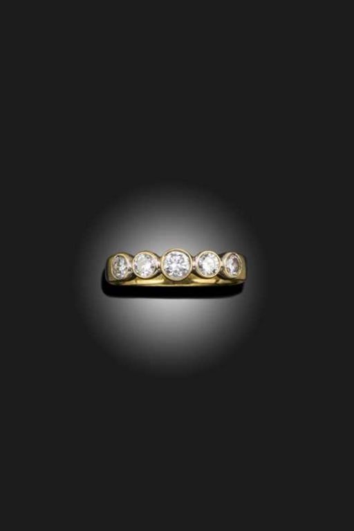 18k Gold Diamond Ring