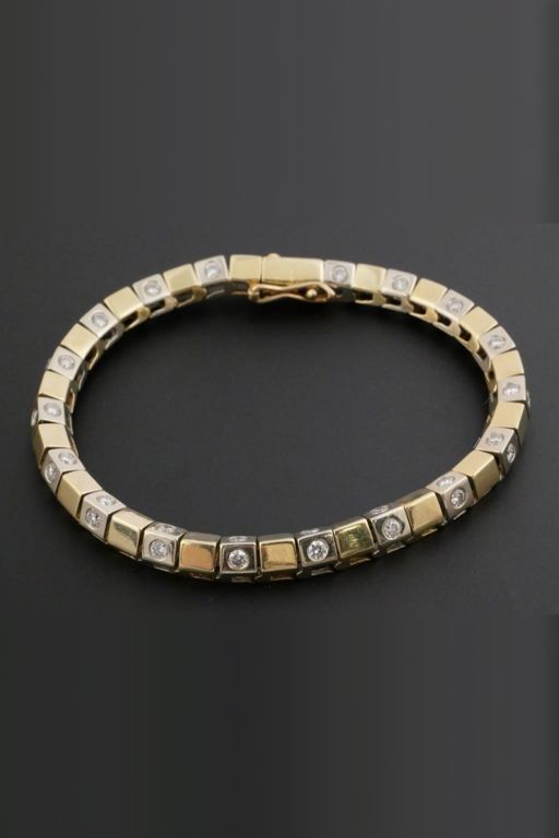 14k Gold Diamond Bracelet