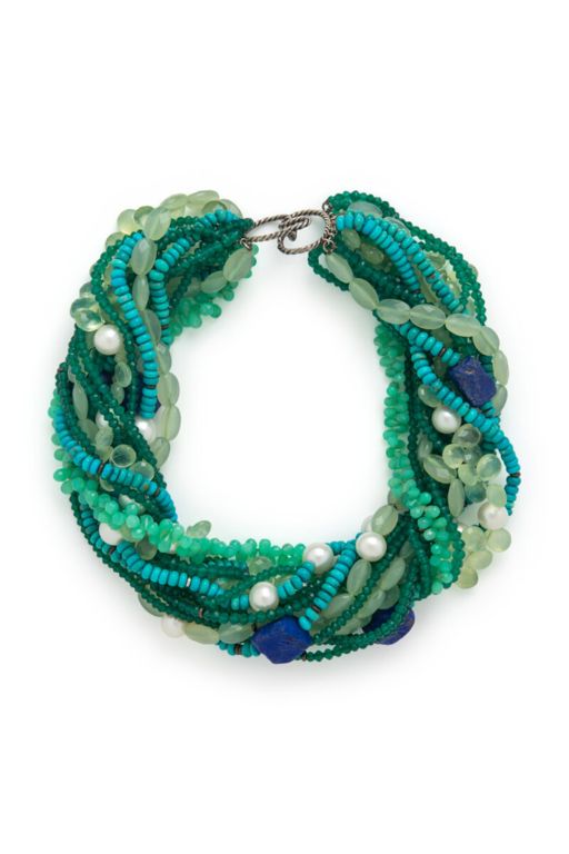 Multigem Torsade Necklace