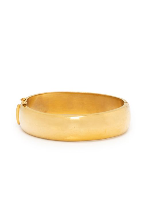 Yellow Gold Bangle Bracelet