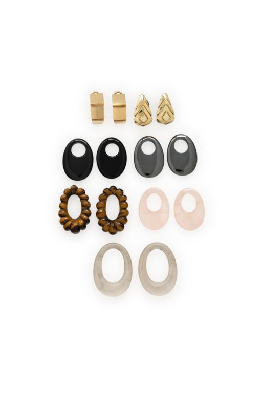 14k Gold Multi-Gem Jewelry Set