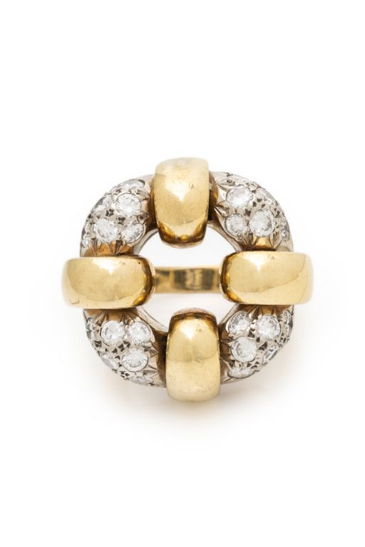 18k Gold Diamond Ring