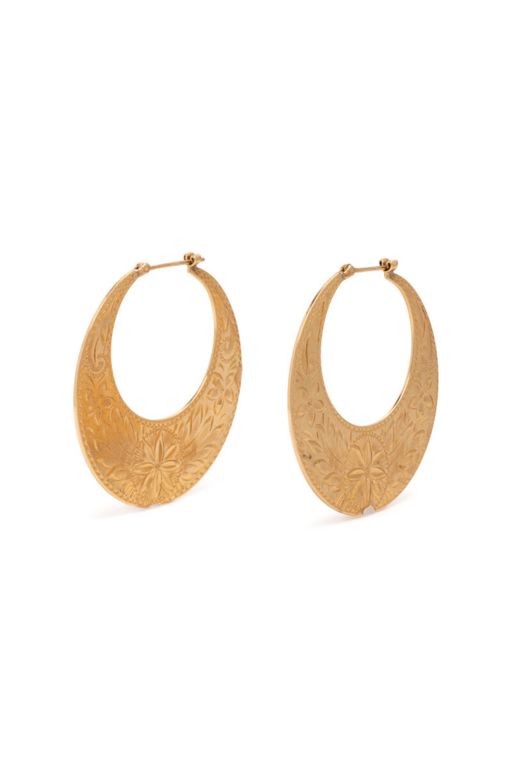 Pair of 14k Gold Earrings